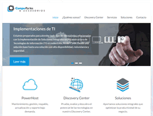 Tablet Screenshot of compupartes.com.mx